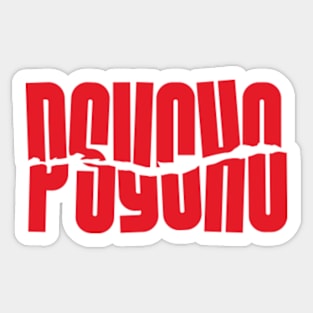 Psycho Sticker